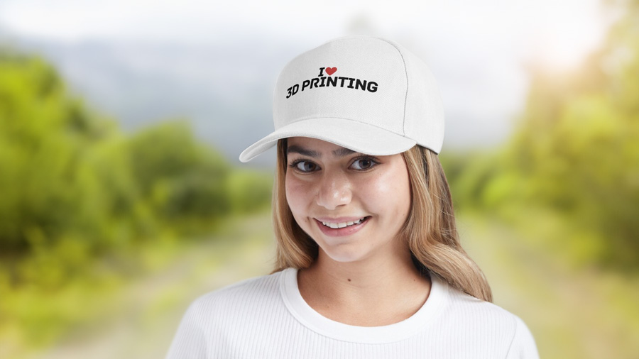 Caps como objetos a serem impressos em 3D